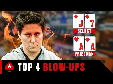 VANESSA SELBST'S Top Blow-Ups ♠️ Best Poker Moments ♠️ PokerStars
