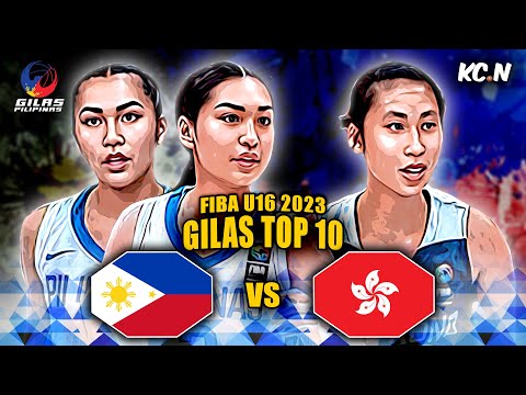 Gilas U16 vs Hong Kong Highlights | FIBA U16 Women's Asian Championship 2023