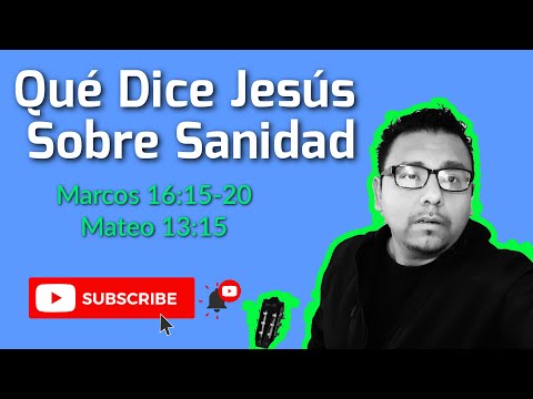 ¿Qué Dice Jesús Sobre Sanidad Divina? ¿Qué Dice Jesús Sobre Sanidad Divina?