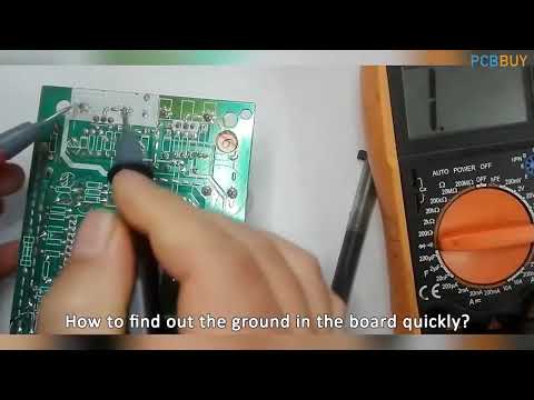 How to find ground GND on PCB?(my experience)