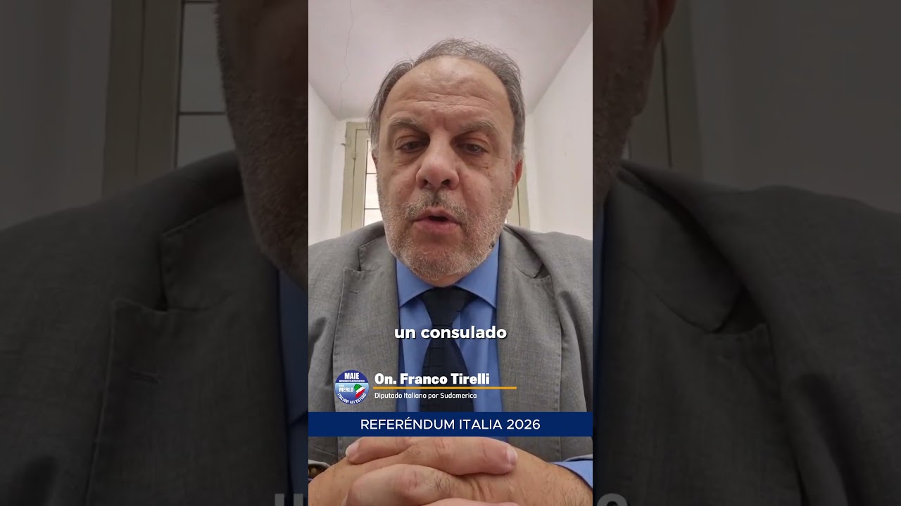 Referéndum 2026: cómo votar desde Argentina por la reforma judicial ¿Qué explicó el Diputado Franco Tirelli?