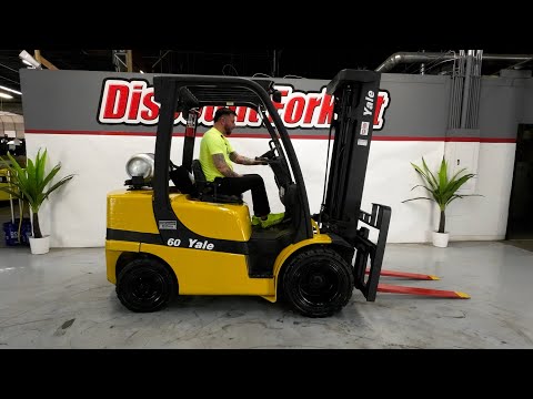 YALE GLP060VXEVSE093 6,000 lb LP(Propane) #781M - Forklift for Sale