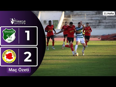 China Bazaar Gençlik Gücü 1-2 Mesarya (11.Hafta Maç Özeti)