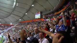 【現地観戦】日本 vs ドイツ〜試合中の会場の雰囲気〜 | カタールワールドカップ