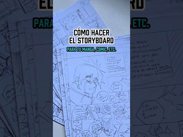 Vídeo relacionado con Manga Storyboard Sketchbook: A Comic Book Sketchbook with Storyboard Layout Grids, Acid-Free Medium-Weight Drawing Comic Book Paper