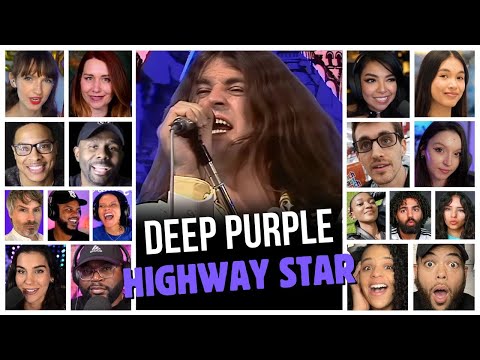 Deep Purple - Highway Star - Reaction Compilation
