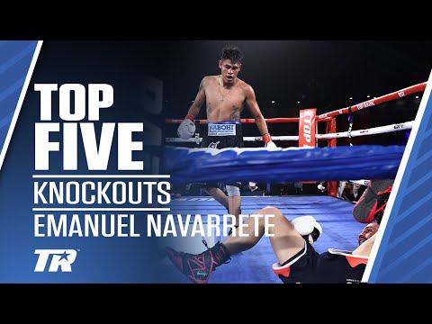 Emanuel Navarrete Top 5 Knockouts | Navarrete Returns Friday Night ESPN