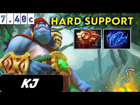 KJ Ogre Magi Hard Support - Dota 2 Patch 7.40c Pro Player Full Gameplay
