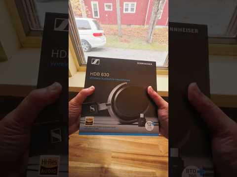 Thumbnail for SENNHEISER HDB 630 #unboxed #headphones