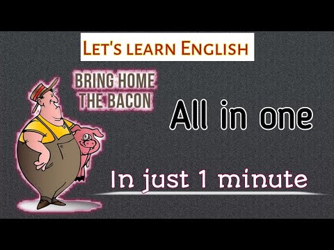 Bring home the bacon | Idioms and Phrases | By Let's Learn ENGLISH | Part 12