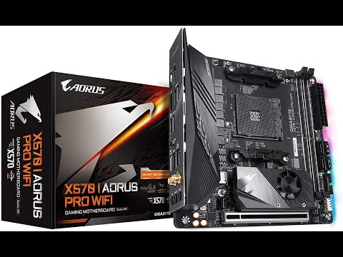 Pagrindinė plokštė Gigabyte B550I AORUS PRO AX AM4 lizdas „mini ITXs“ AMD B550 video