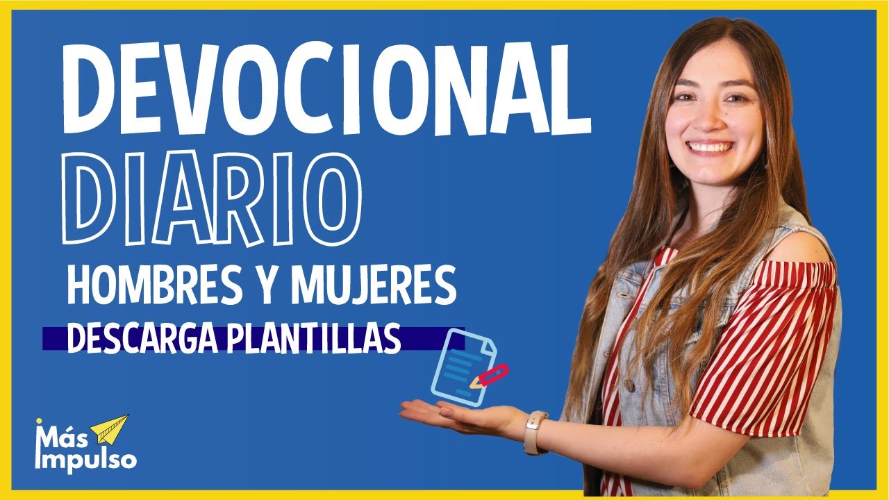 Devocional diario para HOMBRES Y MUJERES | Descarga PLANTILLAS GRATIS 🤩 - Devocionales cristianos