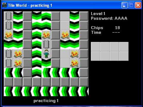 Let's Play Chip's Challenge: LizzyB1 part 1