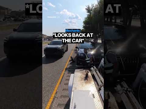 Mechanic Runs For His Life..