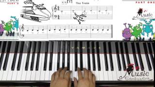Page 13 The Train JOHN THOMPSON'S EASIEST PIANO COURSE PART 1