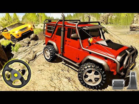 Offroad SUV Car Driving Simulator - City Jeep Parking Game | Android Gameplay