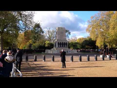 Remembrance Sunday march past Horseguards on 12.11.17 with Prince Edward taking the salute #1