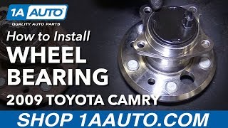 How to Replace Wheel Bearing Hub Assembly 05-11 Toyota Camry