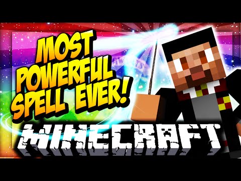 MOST POWERFUL SPELL EVER! - Minecraft MAGIC PVP with Vikkstar