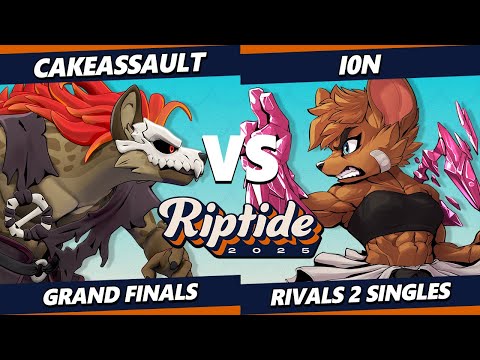 Riptide 2025 GRAND FINALS - CakeAssault (Forsburn) Vs. I0N (Olympia, Kragg) Rivals of Aether II