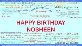 Nosheen   Languages Idiomas - Happy Birthday
