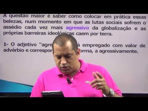 Aula de Classes Gramaticais e AnÃ¡lise SintÃ¡tica P 3 - YouTube