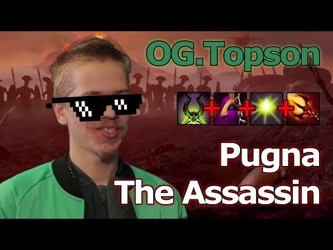 OG.Topson Pugna The Assassin | Insane Instakill Magic Burst Damage |  OSFrog Dota 2 Highlights