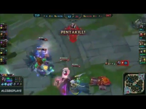 Huni Ekko Pentakill  IMT Vs TIP