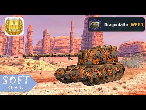 FV4005: 6700 Damage , 6 Frags - WOT BLITZ -