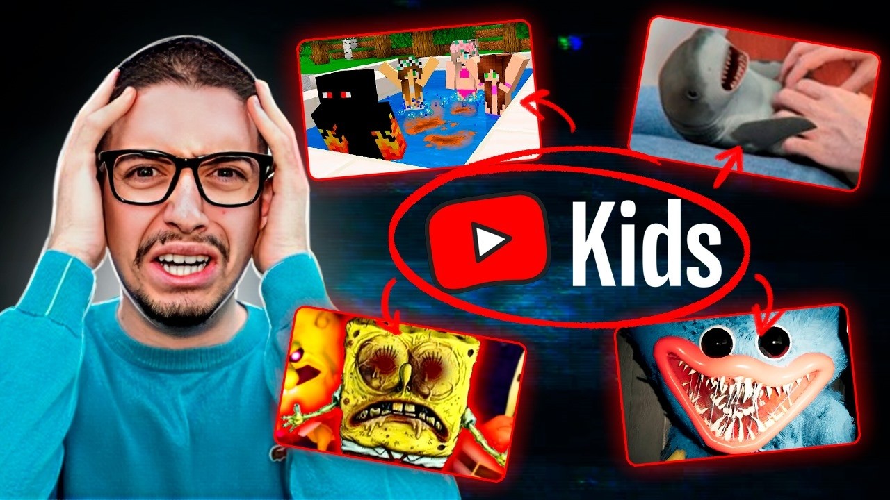 Entrei Secretamente no Youtube Kids...
