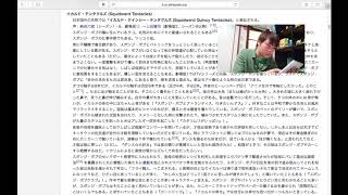 スポンジボブ応援キャンペーン第一弾！Wikipediaを朗読してみた！