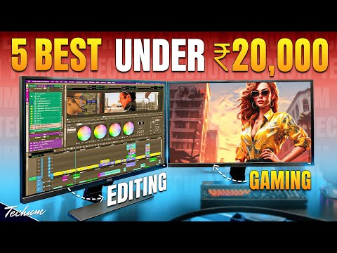 Top 5 Best Monitors under 10000, 15000, 20000💥Productivity, Editing, Coding‼️Best Monitors 2025