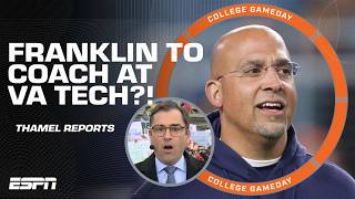 James Franklin to Virginia Tech 👀 Pete Thamel reports it's in EARLY STAGES 🚨 | College GameDay