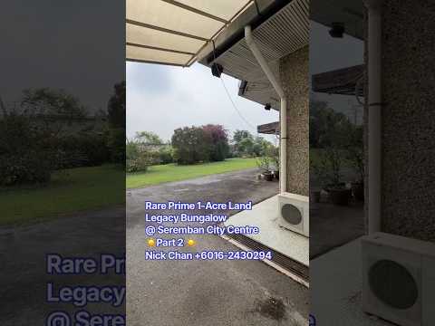 Bungalow House for Sale in Seremban City Centre (Seremban) - Nick Chan - PropertyGuru.com.my