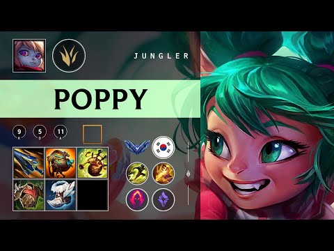 Poppy Jungle vs Lee Sin - KR Diamond Patch 26.02