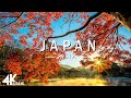FLYING OVER JAPAN (4K UHD) - Relaxing Music Along With Beautiful Nature Videos - 4K Video Ultra HD