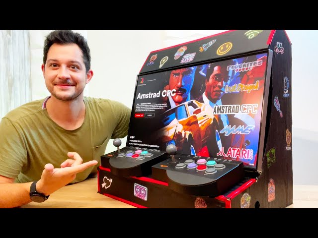 Vídeo relacionado con Máquina Arcade Retro 22" con Pantalla HD | 2 Jugadores | 6 Botones por Jugador | Modo Free Play o Monedero | Altavoz Integrado | Marquesina LED | Mueble Arcade Hecho a Mano
