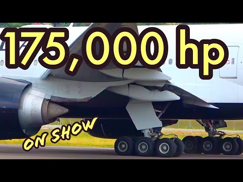 175,000 hp 💥 world most powerful, airplane spotting Montego Bay Jamaica