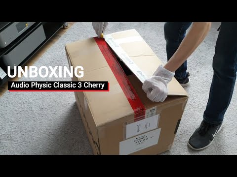 Audio Physic Classic 3 Cherry. Unboxing. Instal Audio Konin