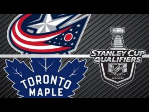 2020 STANLEY CUP QUALIFIERS: Blue Jackets vs Maple Leafs GM 1 LIVE REACTION!