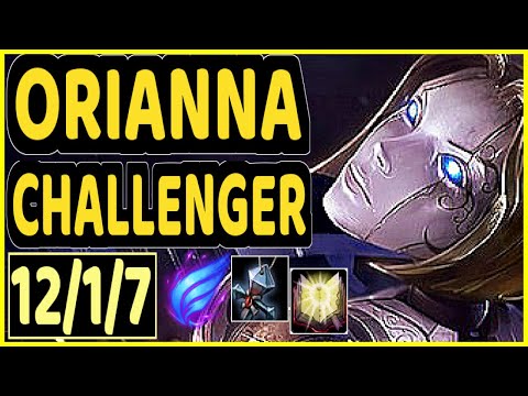 EVROT (ORIANNA) - 12/1/7 KDA CHALLENGER GAMEPLAY - BR