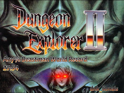 [World Record] Dungeon Explorer II - Any% Beastman 27:54 (Console)