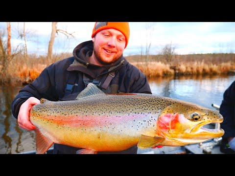 Michigan Winter Steelhead Fishing