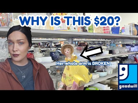 PUT THE PRICE GUN DOWN. #thriftshopping #goodwill