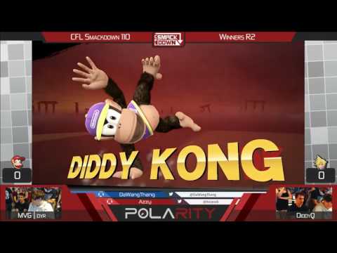 CFL Smackdown 110 WiiU - MVG Dyr (Diddy Kong) vs DiddyO (Mario) - Winners R2