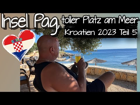 Dream place on the island of Pag and we visit the aircraft cavern Željava I Croatia2023#5