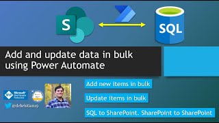Download the video "Power Automate: Add and update data in bulk"