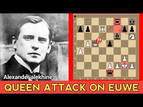 "This BRILLIANT Finish SHOCKED Euwe!" | Alexander alekhine vs Max Euwe