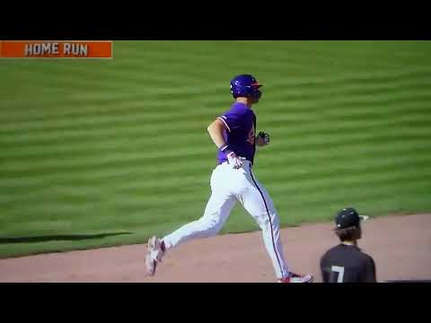 Clemson's Caden Grice hits home run vs. Wake Forest