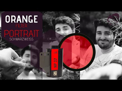 Softe analoge schwarzweiß Portraits mit Orangefilter - Agfa APX 400 entwickelt im Atomal 49
